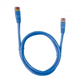 CABO DE REDE CAT.6 PATCH CORD 2,5M PLUSCABLE PC-ETH6U25BL