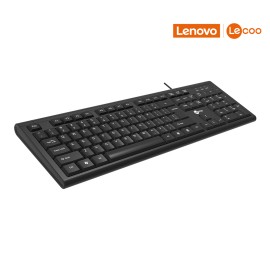 TECLADO USB PADRAO PRETO LECOO KB101