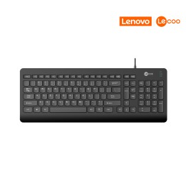 TECLADO USB PADRAO PRETO LECOO KB103