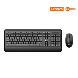 KIT TECLADO|MOUSE S/ FIO PRETO LECOO KW202BK