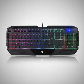 TECLADO USB GAMER K110 LED PRETO HP 9XW73AA#AC4